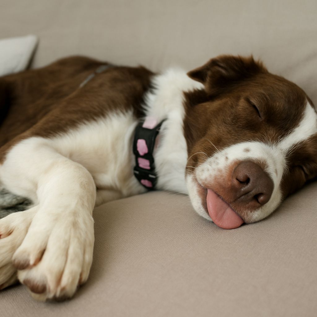 Dog Sleeping on Back: What It Means and How Couch Sleeping Affects You
