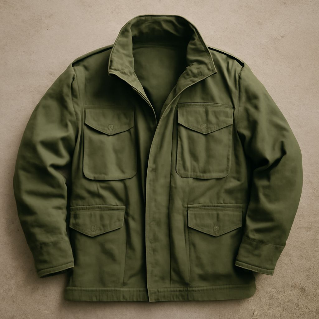 army fatigue jacket and fatigue shirt