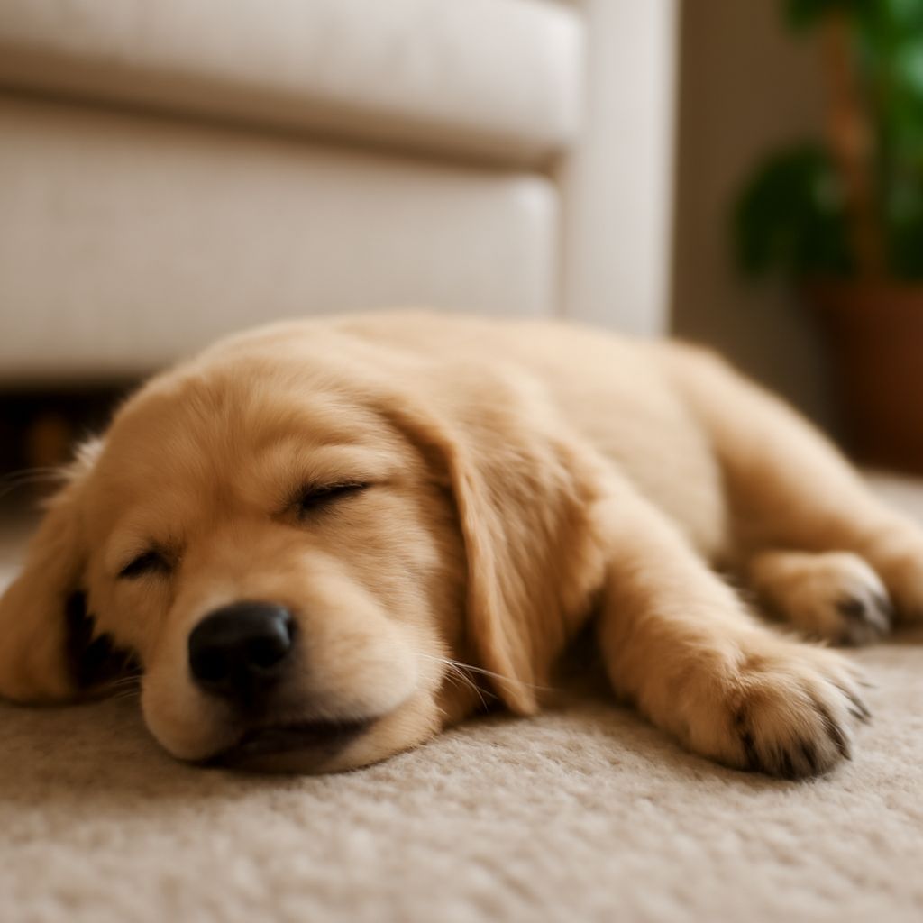 Puppy breathing fast in sleep and puppy breathing fast when sleeping