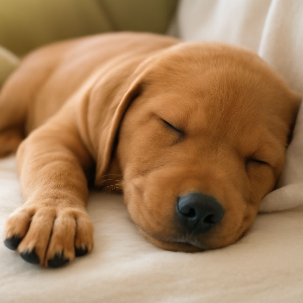 Dog whimpering in sleep and dog crying in sleep