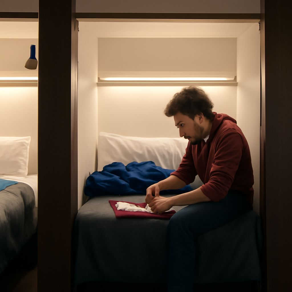 A look inside Japanese sleeping pods and Japan sleeping pods