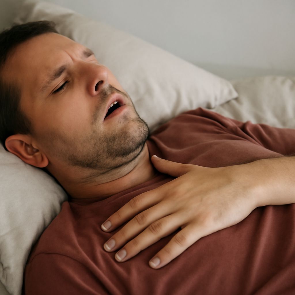 Choking on acid reflux and choking during sleep