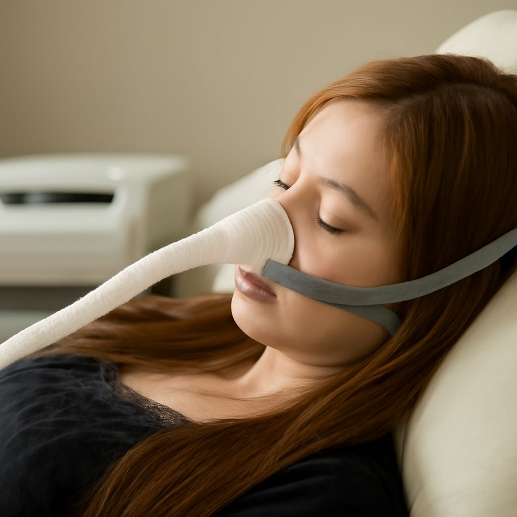 Gasping for air and shallow breathing during sleep