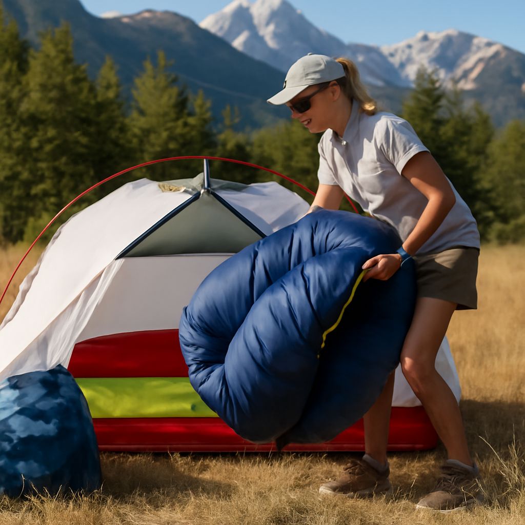 waterproof sleeping bag and modular sleep system