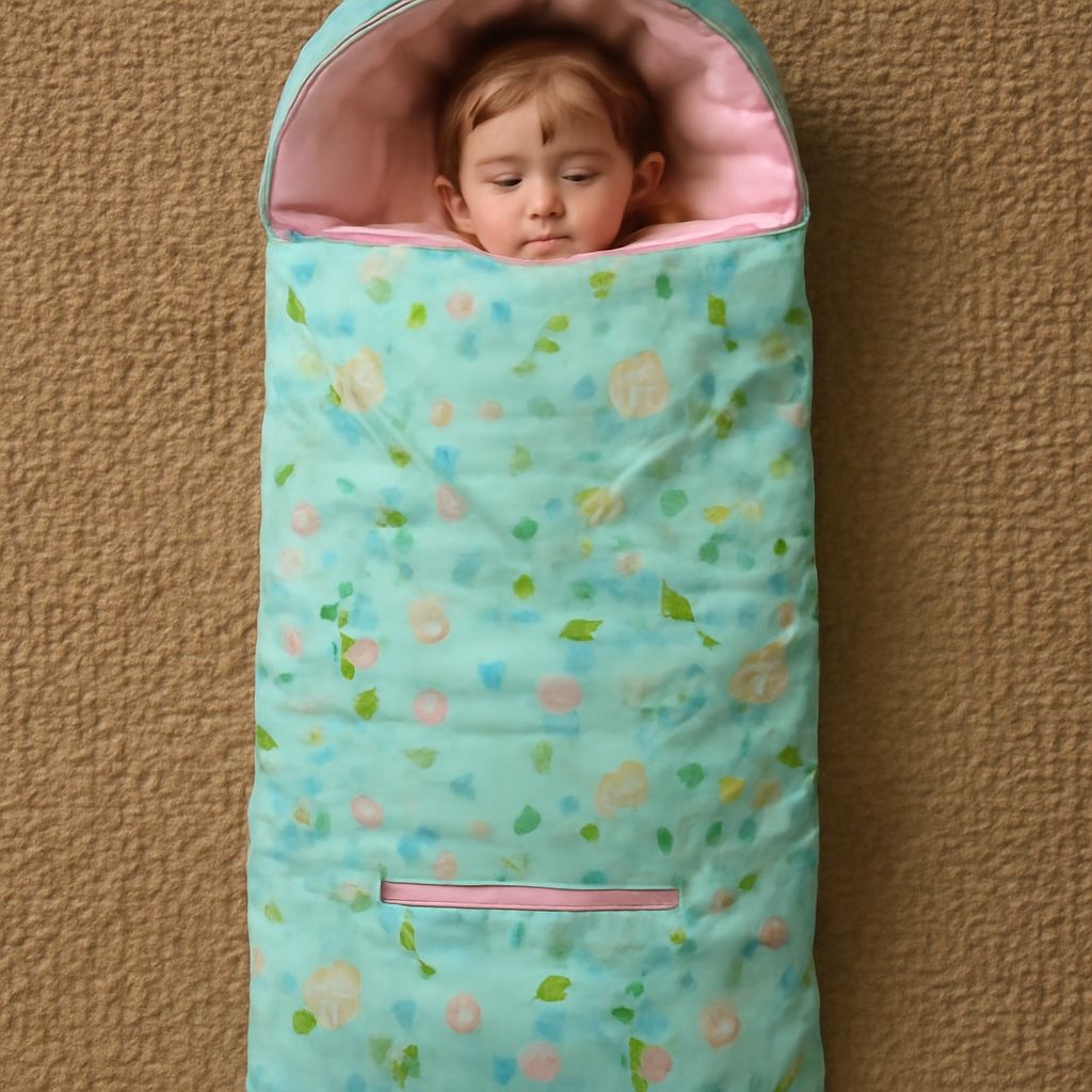 Unicorn sleeping bag with oversized and green options