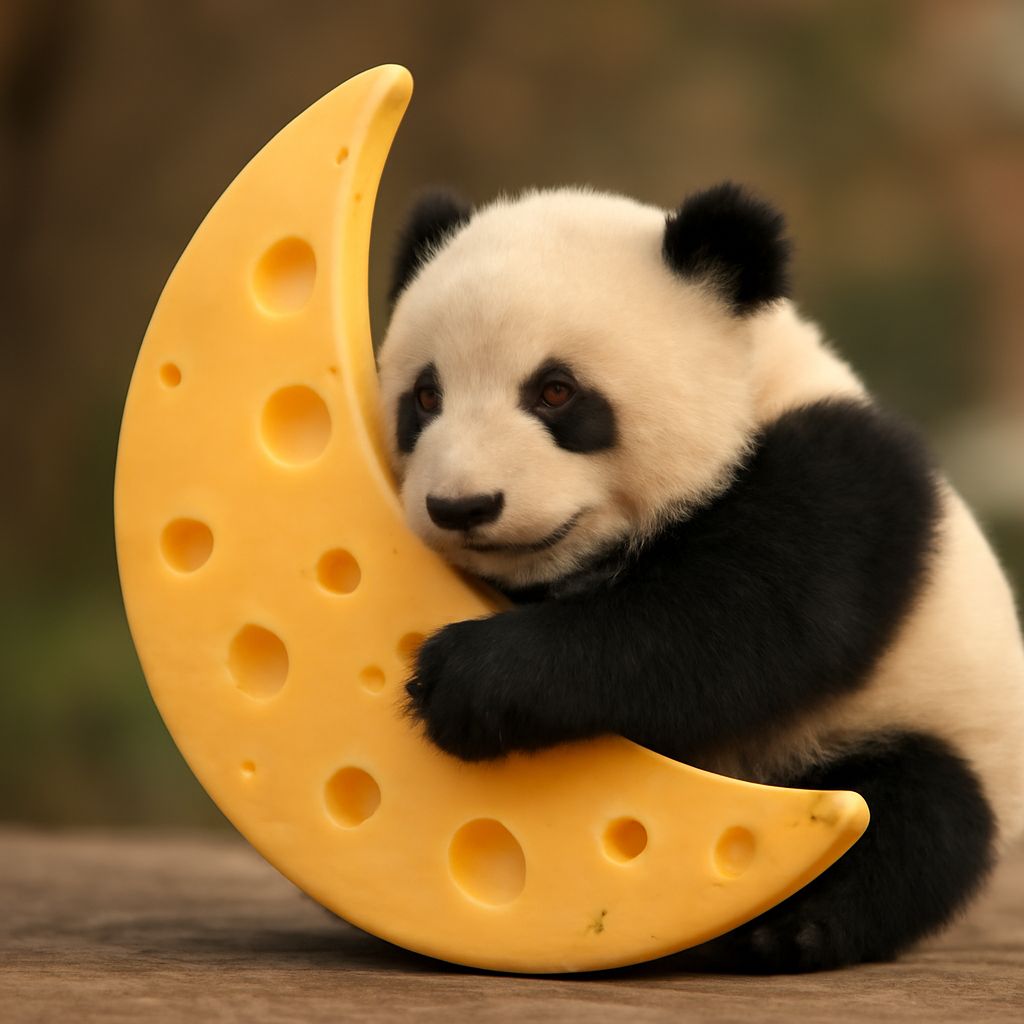 Happy sleep and sweet sleep inspired by panda sleep