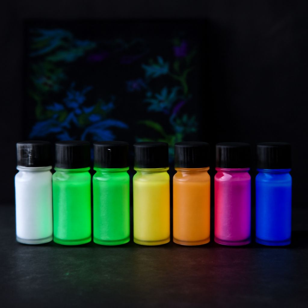 Glow in the dark paint and luminescent paint