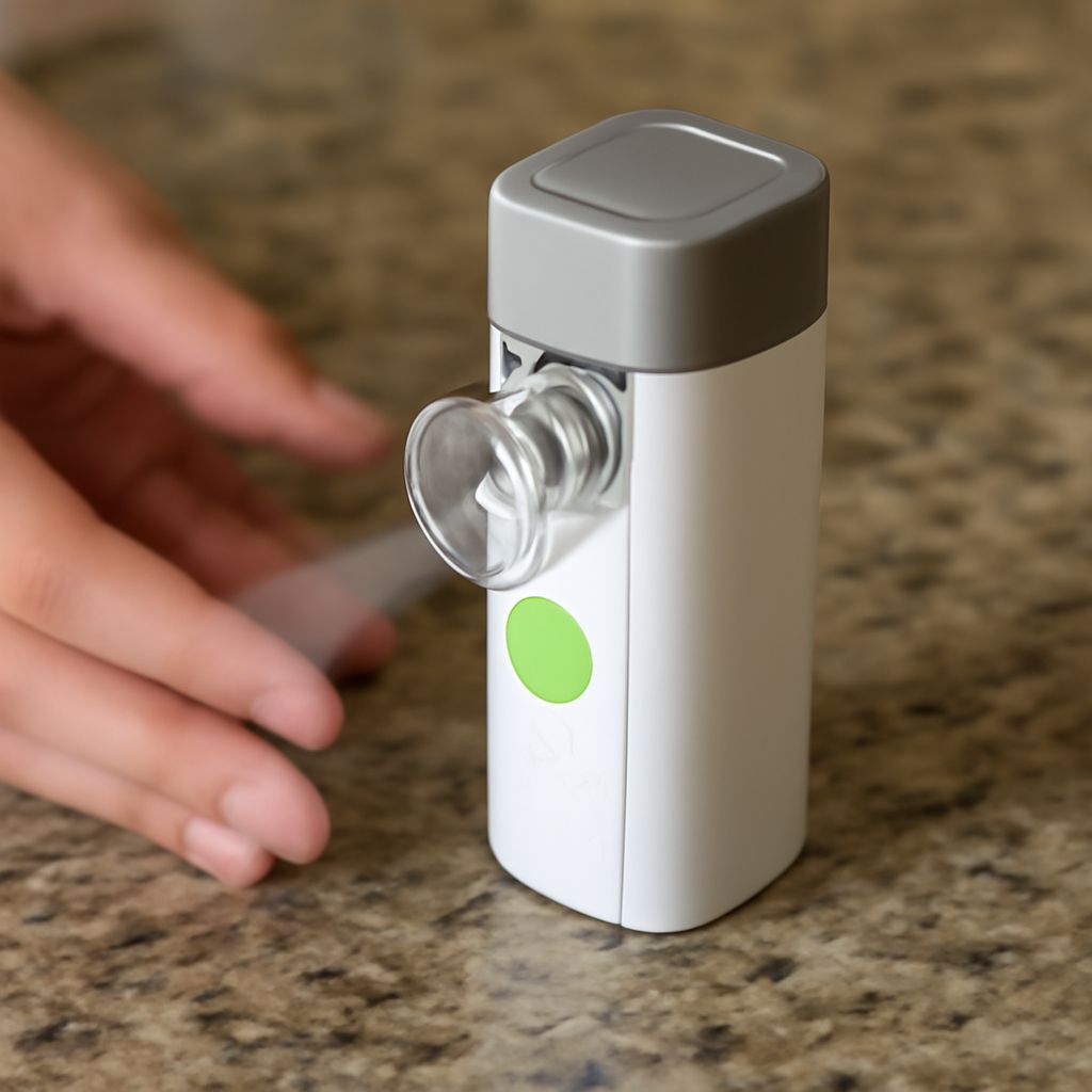 Portable nebulizer and how to use a nebulizer